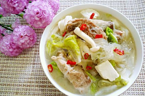 排骨炖白菜的做法图解6