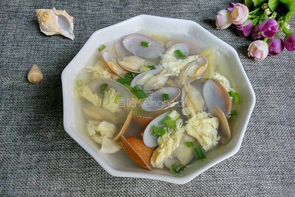 花蛤鸡蛋汤