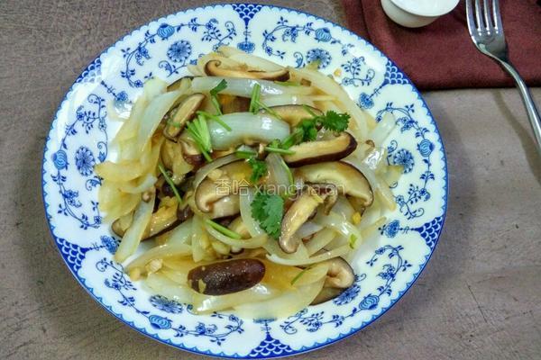 洋葱炒香菇的做法图解8
