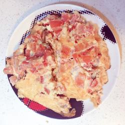 西红柿鸡蛋饼的做法[图]