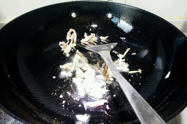 炒芸豆丝的做法图解4