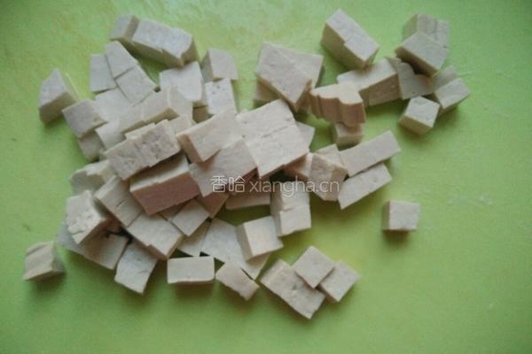 虾仁烧豆腐的做法图解4