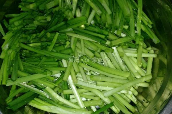 韭菜炒粉条的做法图解1