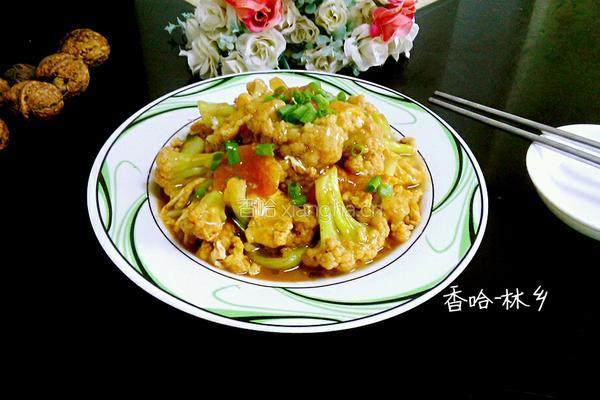 花菜炒鸡蛋的做法图解11