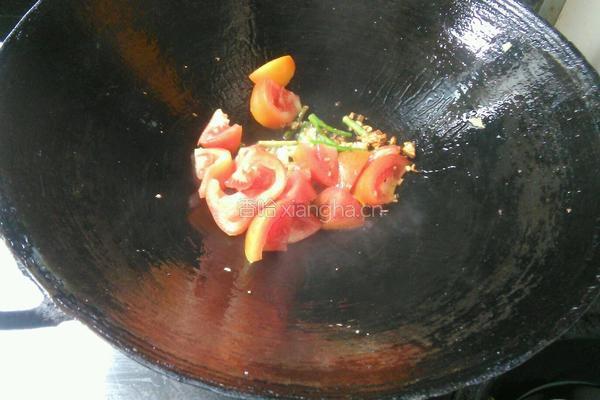 花菜炒鸡蛋的做法图解8
