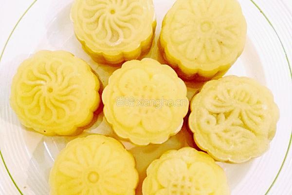 甜橙味冰皮月饼的做法图解15