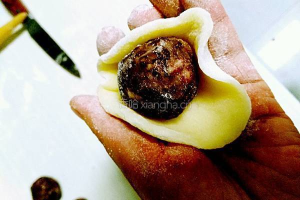 甜橙味冰皮月饼的做法图解12