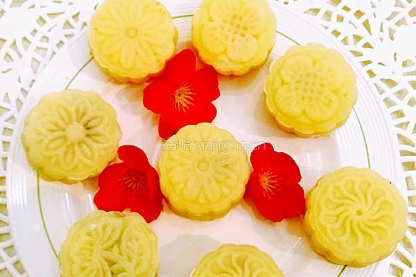 甜橙味冰皮月饼的做法图解14