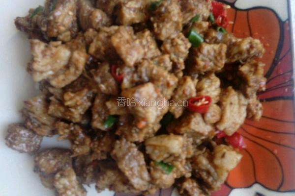 孜然牛肉的做法图解4