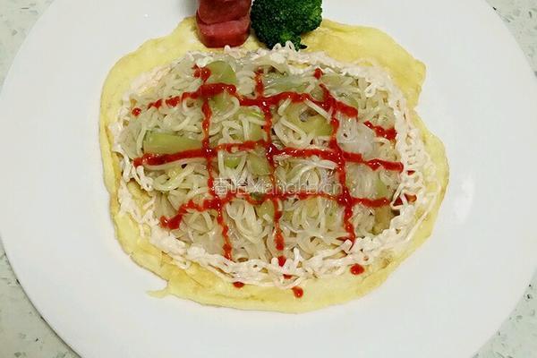茄丝炒面的做法图解9