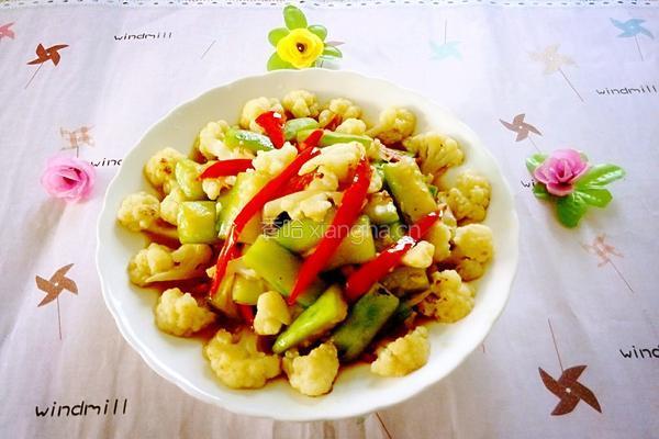 丝瓜烧菜花的做法图解7