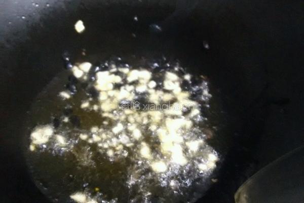 豆豉油麦菜的做法图解3
