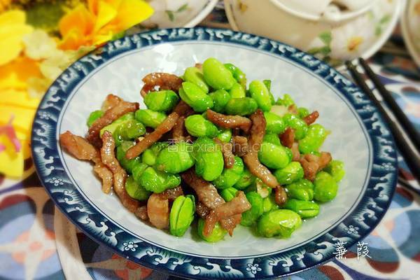 毛豆肉丝的做法图解8