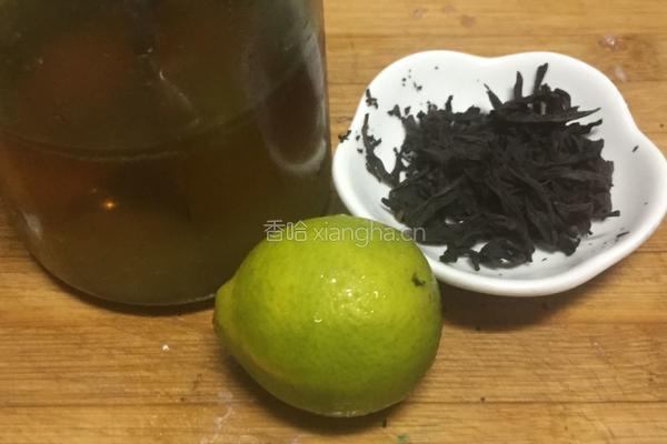柠檬红茶的做法图解1