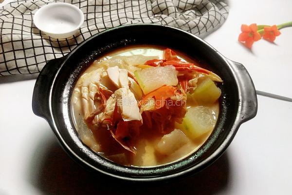 冬瓜螃蟹汤的做法图解8