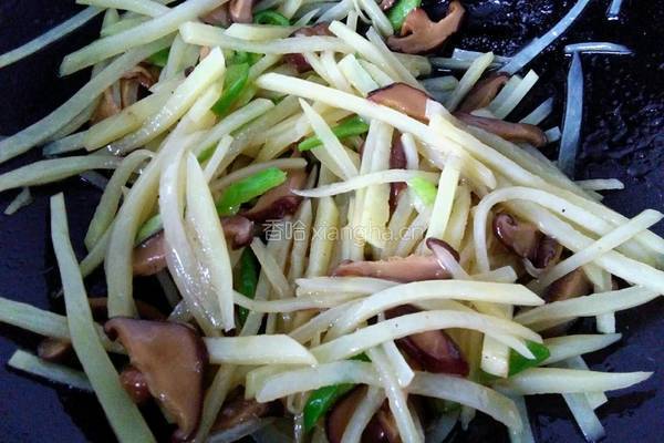 香菇土豆丝的做法图解9