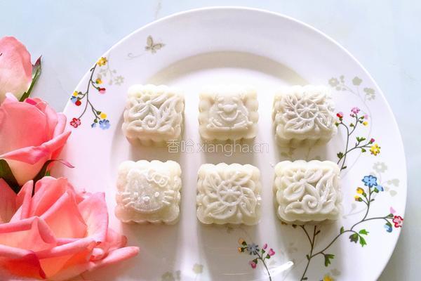 栗蓉冰皮月饼的做法图解19