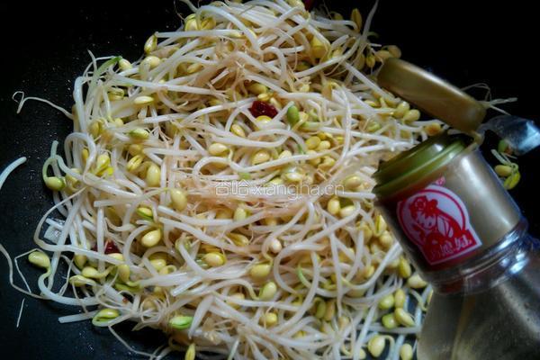 酸辣黄豆芽的做法图解6