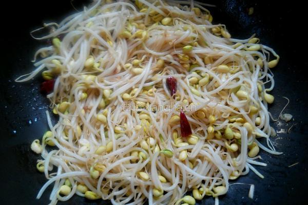 酸辣黄豆芽的做法图解7