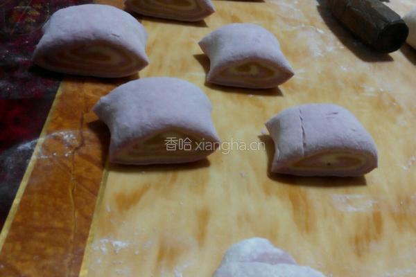 三色馒头的做法图解13