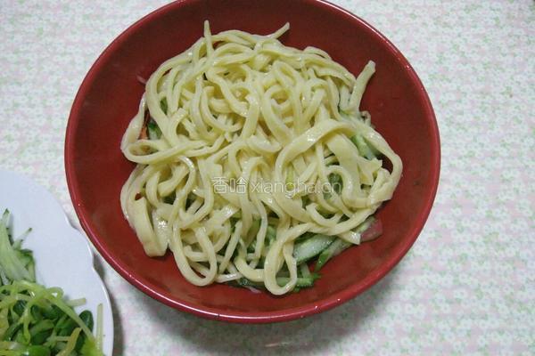 麻汁面的做法图解4