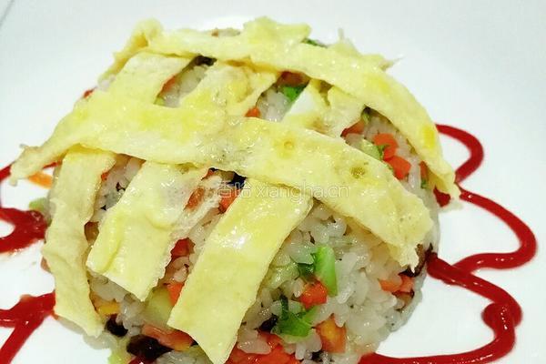 太阳花蛋包饭的做法图解6
