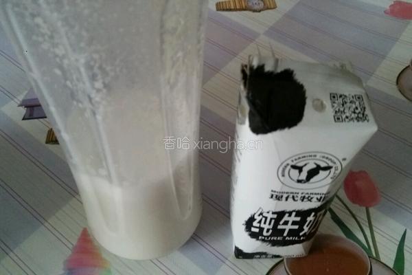 花生牛奶的做法图解3