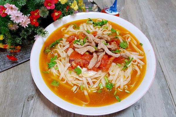 西红柿肉丝面的做法图解7