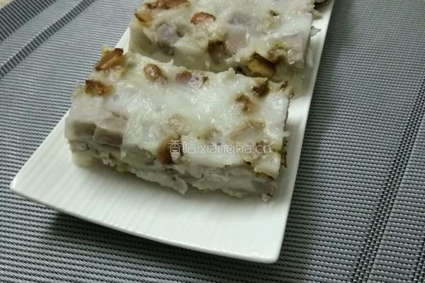 芋头糕的做法图解9
