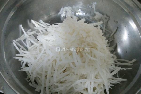 萝卜糊塌子的做法图解2