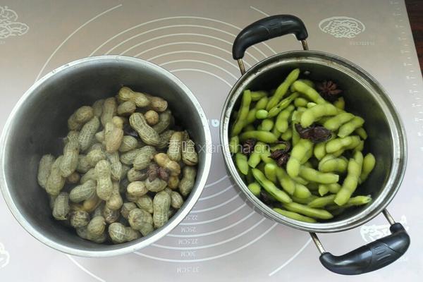 五香毛豆花生的做法图解7