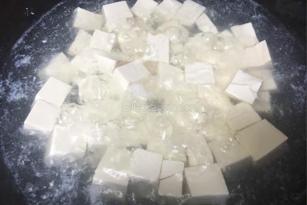 豆腐肉末的做法图解4