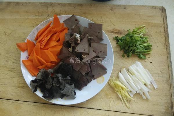 炒羊肝的做法图解3