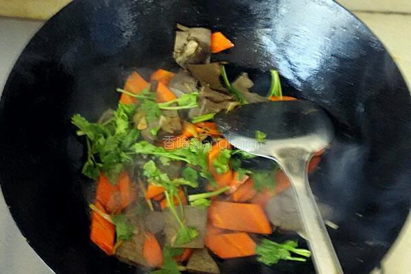 炒羊肝的做法图解7