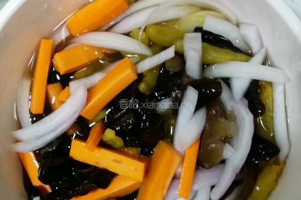 开胃泡菜的做法图解4