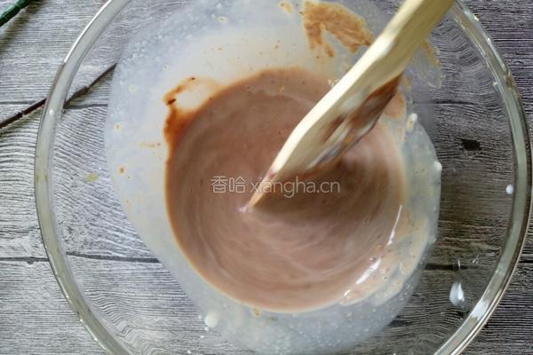巧克力蛋挞的做法图解3