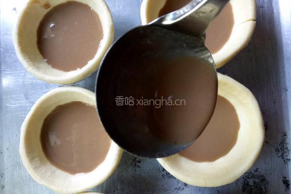 巧克力蛋挞的做法图解6