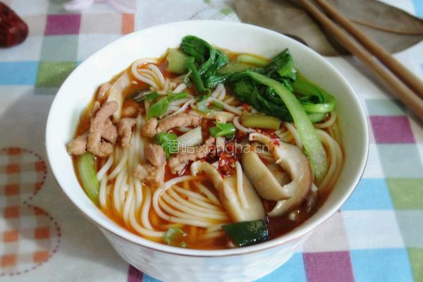 香菇肉丝面的做法图解9