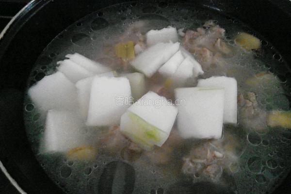 大棒骨冬瓜汤的做法图解4