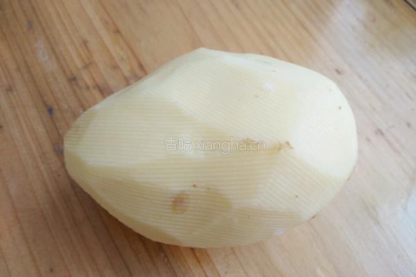 土豆条的做法图解1