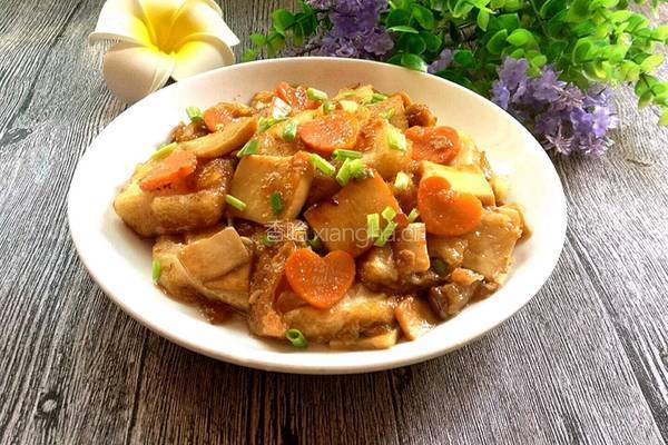 杏鲍菇炖豆腐的做法图解11