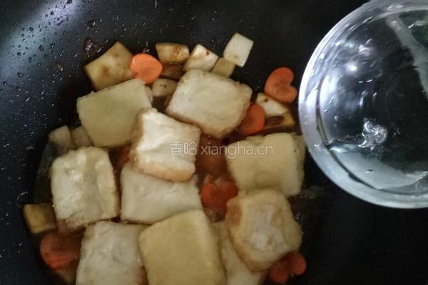 杏鲍菇炖豆腐的做法图解8