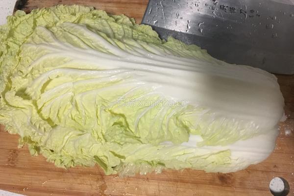 猪肉白菜馅饺子的做法图解4