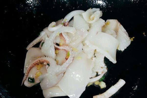 豆腐烧鱿鱼的做法图解5