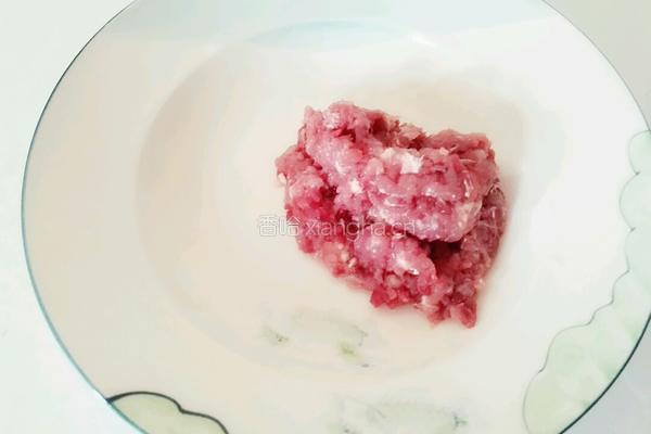 肉沫蒸茄子的做法图解3