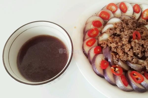 肉沫蒸茄子的做法图解8