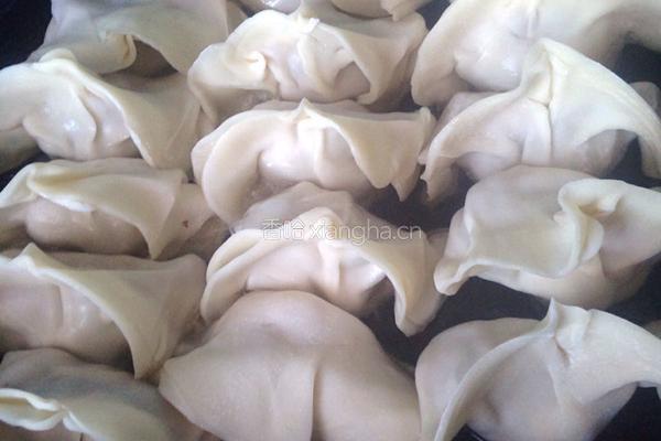 香菇馅饺子的做法图解4