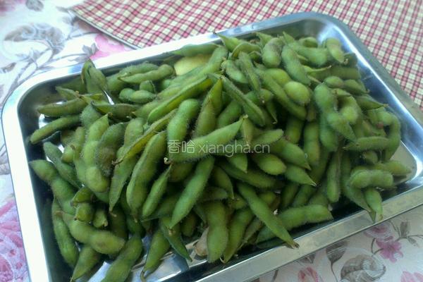 煮毛豆的做法图解3