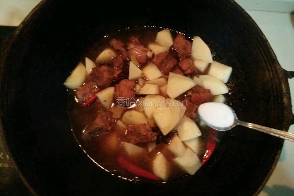 红烧土豆排骨的做法图解13