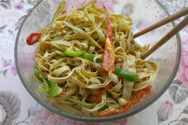 凉拌豆皮的做法图解5